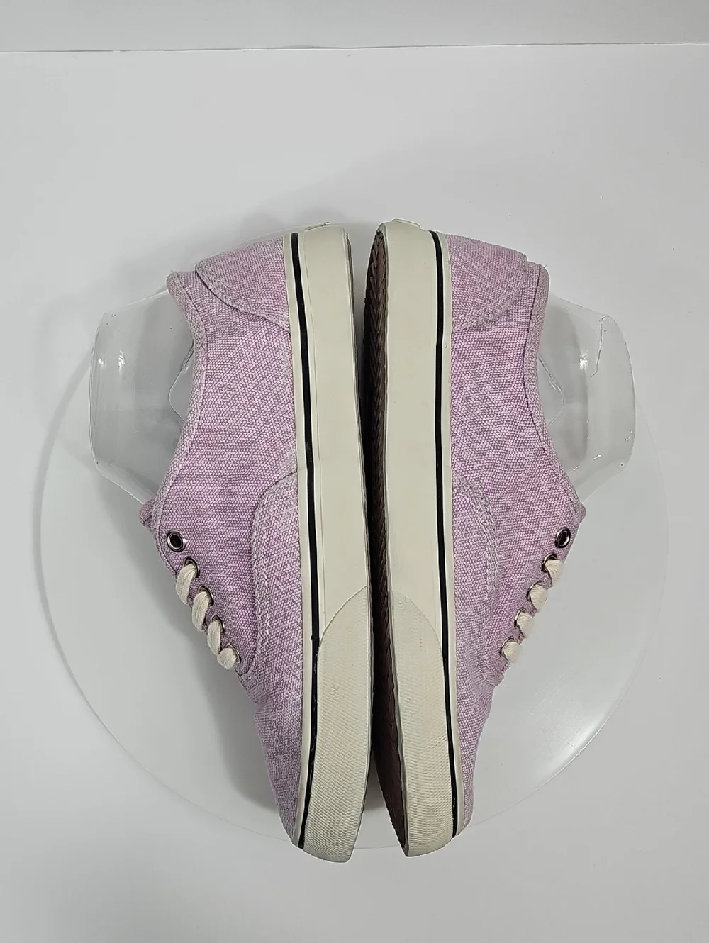 NWOT Re/Done 70s Low Top Skate Sneakers Faded Lilac Purple Canvas 40